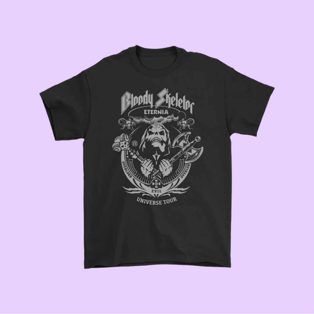 Bloody Skeletor - Masters of the Universe Heavy Metal T-Shirt 🔥